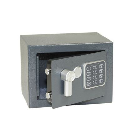 Nábytkový sejf RS 18, elektrický zámek, šedá