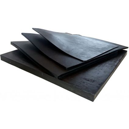 Podlahová EPDM guma 50 x 50 x 5 cm, černá