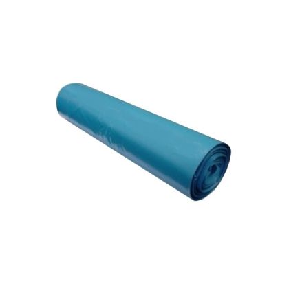 Pytle na odpadky 80 µm 120 l, 15 ks, modrá