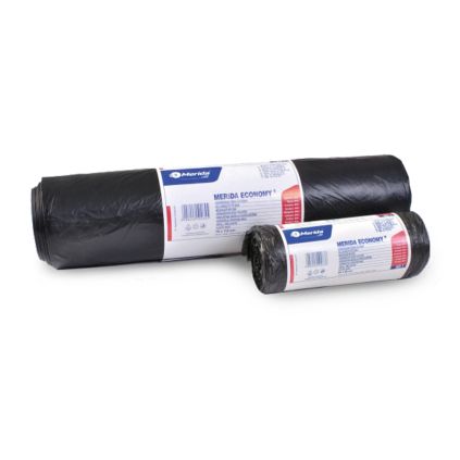 Sáčky na odpadky 120 l - 50 ks, černá