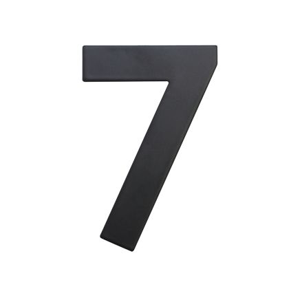 Domovní číslo "7", RN.75L, černá