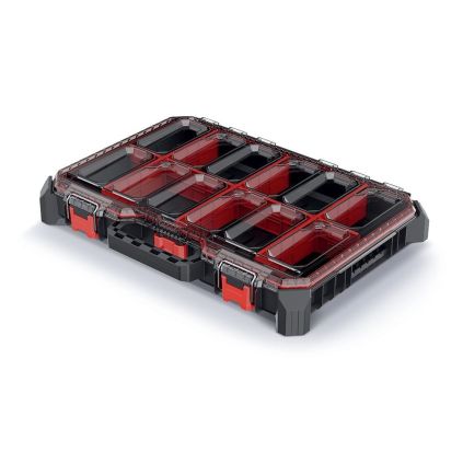 Organizér C, 54,3 cm, nízký s přihrádkami, černá