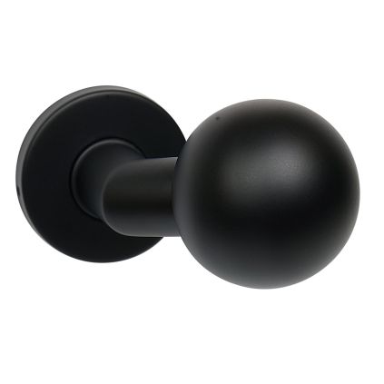 Dveřní klika KNOB 02, černá