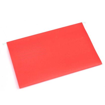Složka do kartotéky, formát FC - 36,9 x 23,8 cm, červená