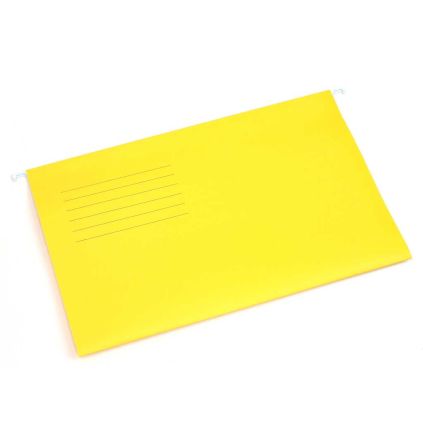 Složka do kartotéky, formát FC - 36,9 x 23,8 cm, žlutá