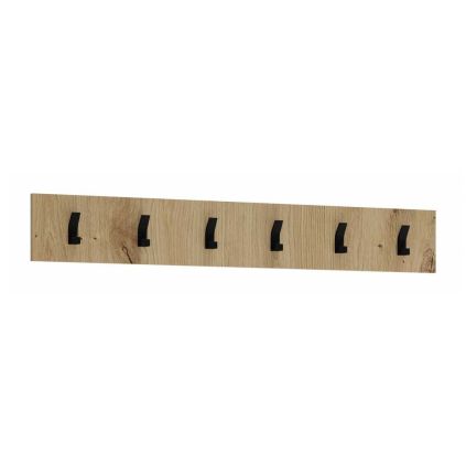 Věšákový panel Walker 100 cm, dub artisan