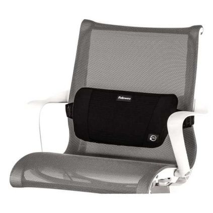 Bederní opěrka Fellowes PlushTouch, černá