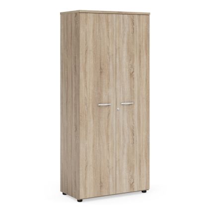 Vysoká šatní skříň Praktik 80 x 40 x 182,1 cm, dub sonoma