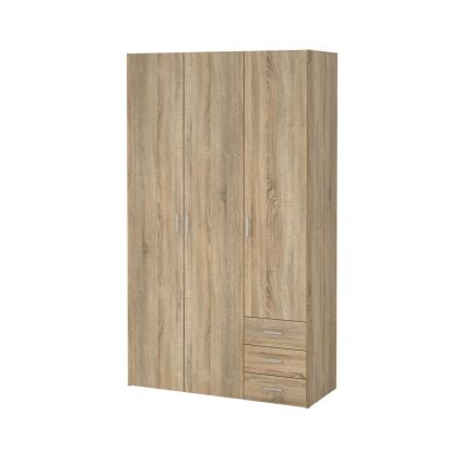 Šatní skříň Sid 115,8 x 49,5 x 200,4 cm, dub sonoma