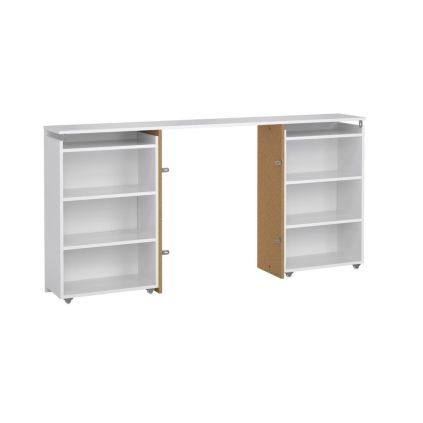 Úložné čelo postele Simplicity II 165 cm, bílý lesk