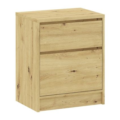 Noční stolek Bamio, dub artisan