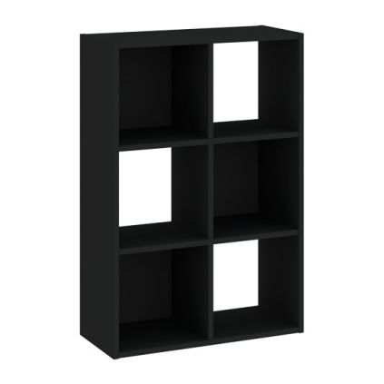 Regál Sinde 2x3, černá