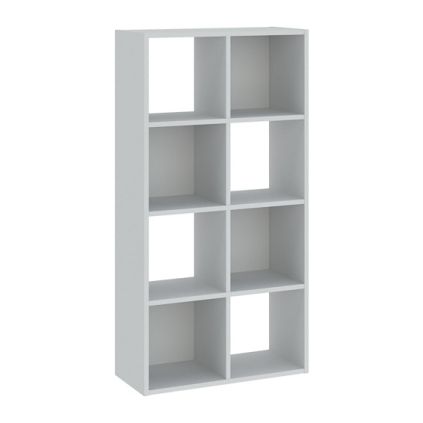 Regál Sinde 2x4, bílá