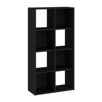 Regál Sinde 2x4, černá