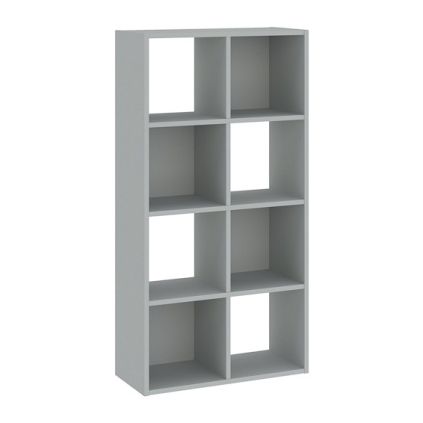 Regál Sinde 2x4, šedá