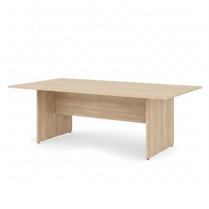 Jednací stůl Impress 220 x 120 cm, akát světlý