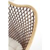 Jídelní židle Percy, ratan / černá