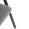 Jídelní židle Zayne, šedá / černá