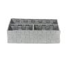 Organizér Compactor TEX 32 x 25 x 8 cm, 3 díly, šedá