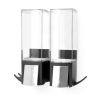 Dávkovač mýdla Compactor Edge, 2 x 500 ml, černá