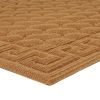 Textilní čisticí rohož Bricks Deco 45 x 75 x 1 cm, hnědá