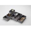 Úložný organizér Compactor TEX 12 x 12 x 7 cm, šedá