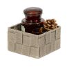 Úložný organizér Compactor TEX 12 x 12 x 7 cm, šedá