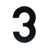 Domovní číslo "3", RN.95L, černá