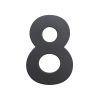Domovní číslo "8", RN.75L, černá