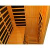 Sauna DeLuxe 3300 Carbon - BT, hnědá