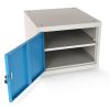 Dílenský stůl Solid MDF-01, 150 cm, závěsný box, černá
