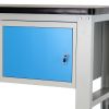 Dílenský stůl Solid MDF-41, 180 cm, 2 závěsné boxy, černá