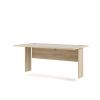 Kancelářský stůl Modulo 150 x 80 cm, dub sonoma / bílá