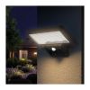 LED solární světlo WO7204 se senzorem, černá