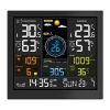 Profesionální meteostanice TE93 WiFi, černá