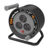 Prodlužovací kabel na bubnu 3Z - 15m, černá