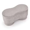 Taburet Karperi, šedá